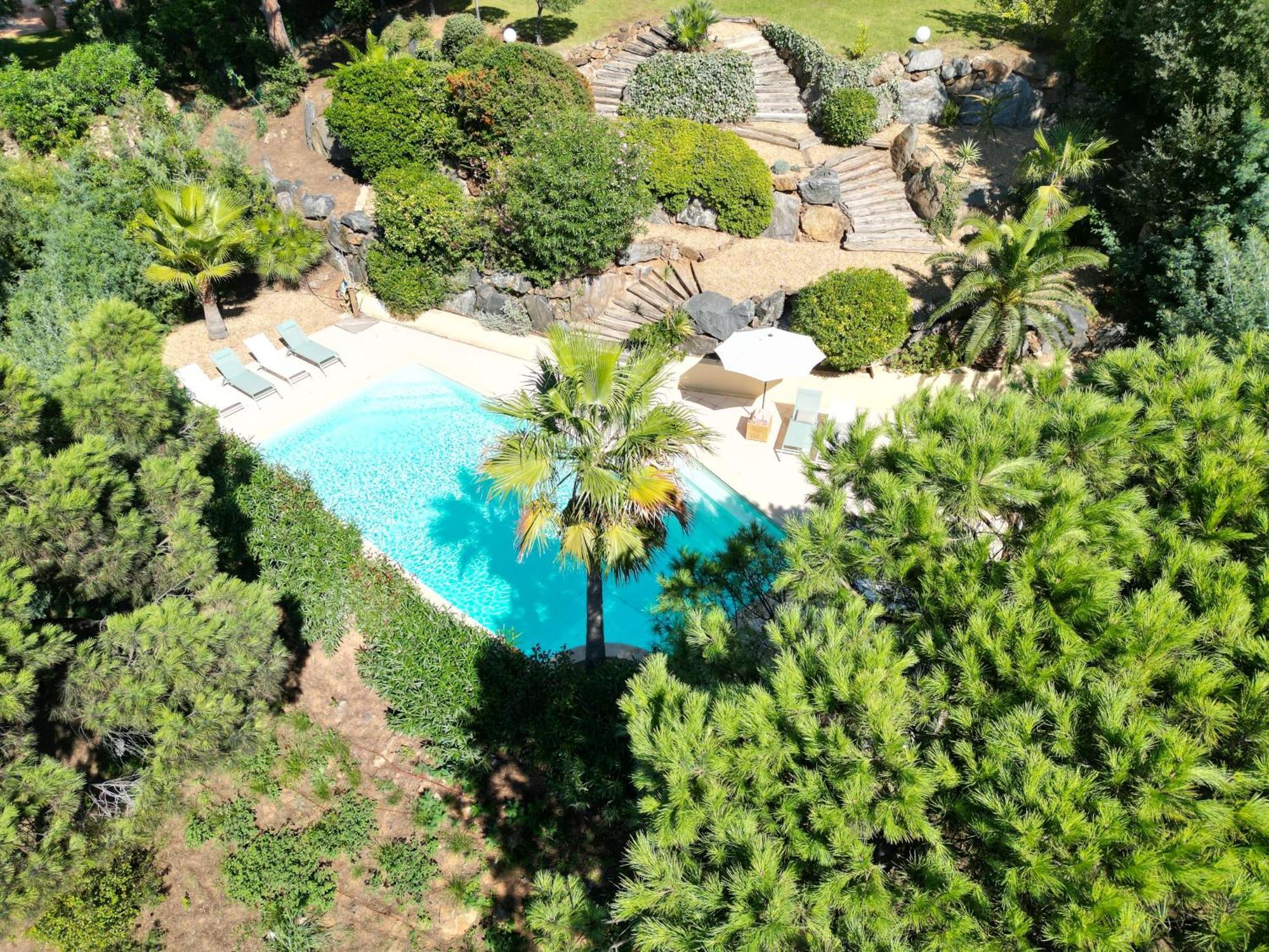 Villa Boca A Gigaro - Avec Vue Et Piscine Chauffee Ла Круа-Вальме Экстерьер фото