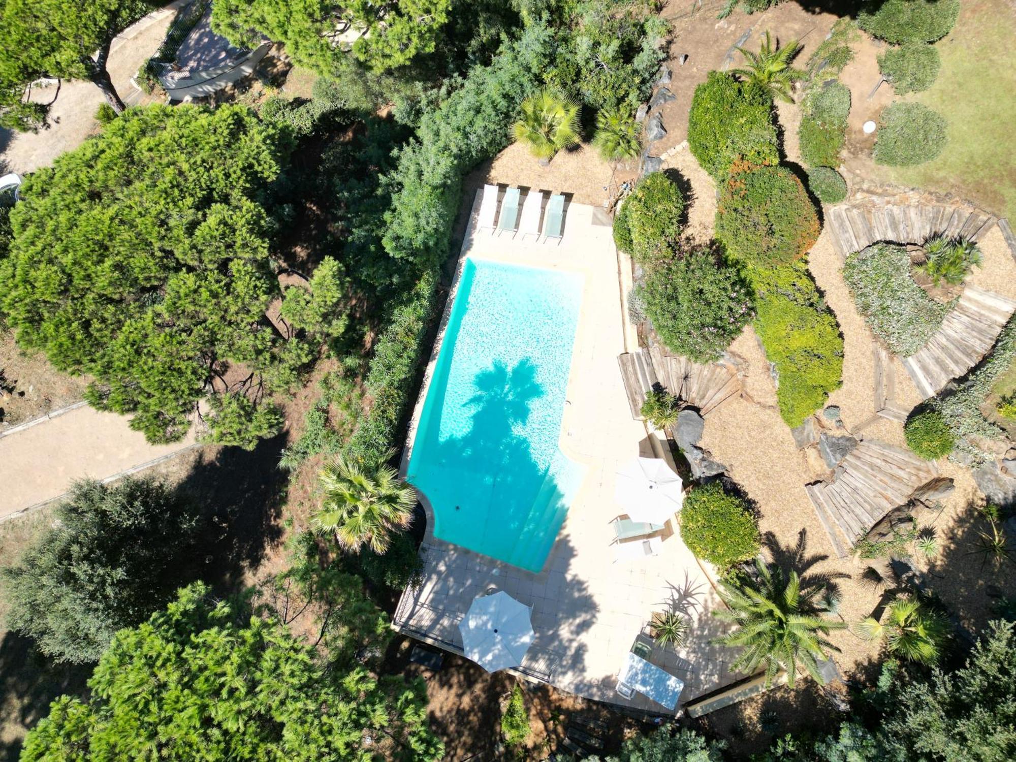 Villa Boca A Gigaro - Avec Vue Et Piscine Chauffee Ла Круа-Вальме Экстерьер фото