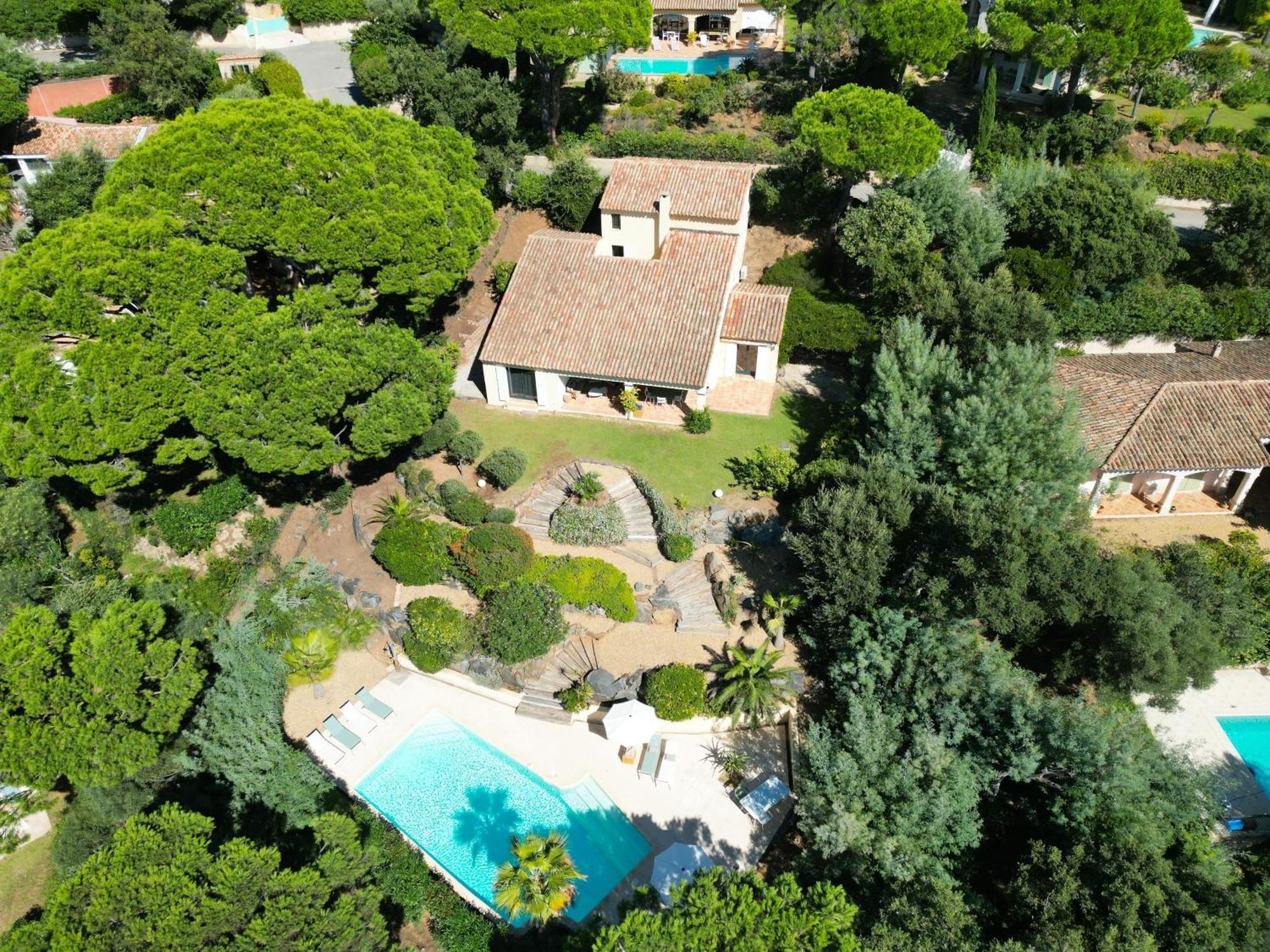 Villa Boca A Gigaro - Avec Vue Et Piscine Chauffee Ла Круа-Вальме Экстерьер фото